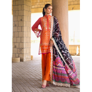 Zainab Chottani Luxury Lawn Unstitched Collection-2023-7B